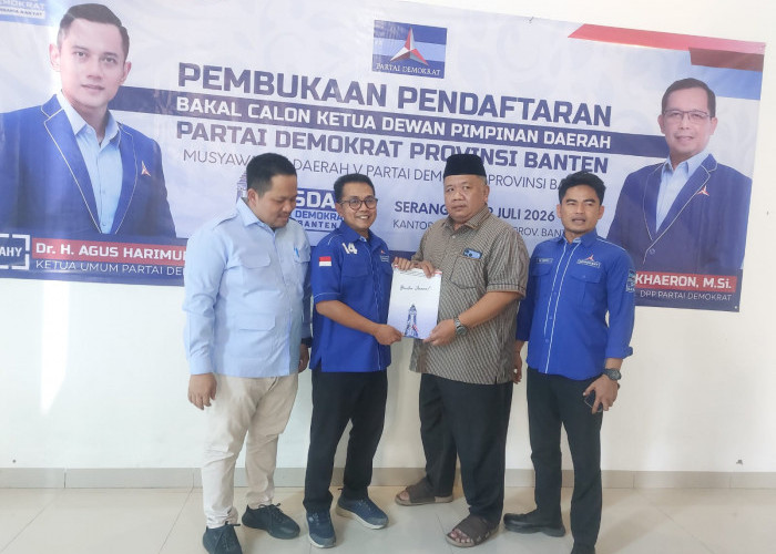 Iti Octavia Kembali Mencalonkan Ketua Demokrat, Demokrat Kabupaten Serang Dukung Penuh 