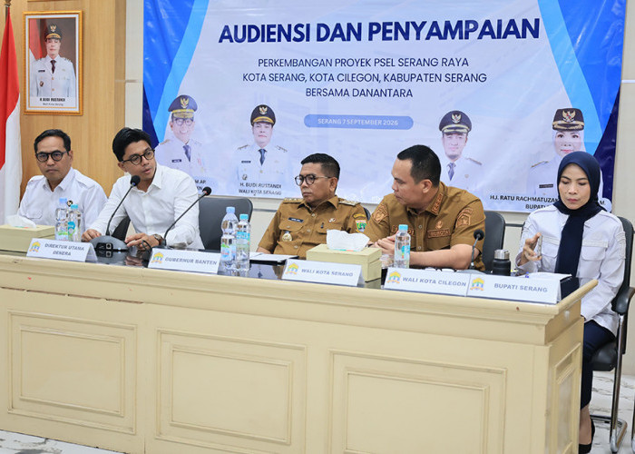 PSEL Serang Raya Ditarget Mulai Dibangun Akhir Tahun