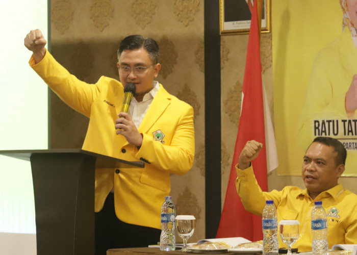 Terpilih Secara Aklamasi, Andika Pimpin Golkar Banten