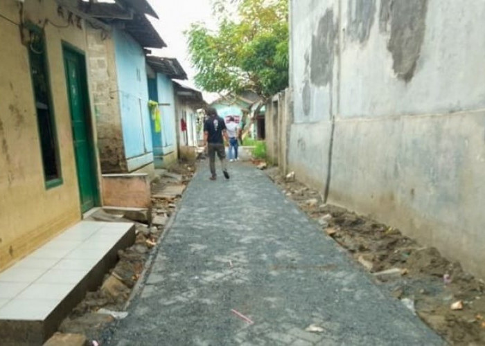 Jalan Gang Kampung Lontar Kini Bebas Banjir