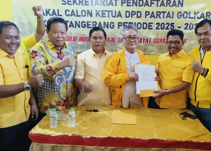 Dapat Restu, Sachrudin Kembali Maju, Musda DPD Partai Golkar Kota Tangerang 