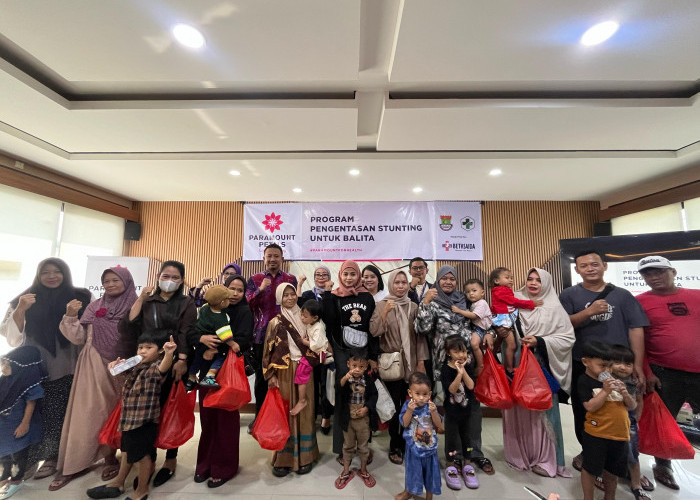Tangani Stunting, Kecamatan Curug Gandeng Paramount Petals Jadi Orang Tua Asuh