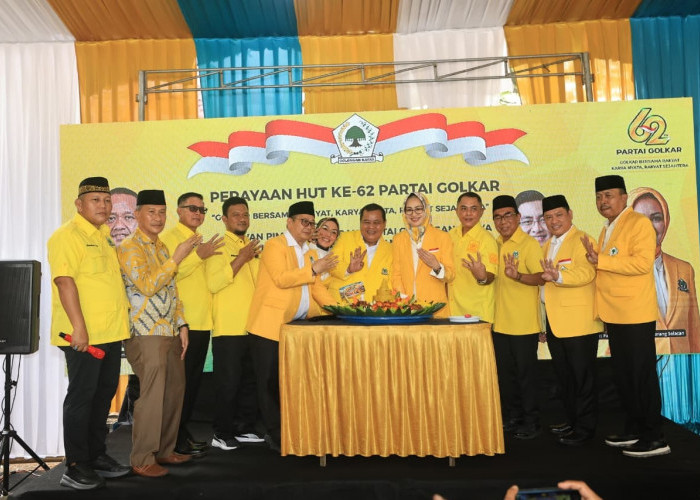 HUT ke-62 Golkar, Airin: Utamakan Kerja Nyata, Bukan Sekadar Target Politik