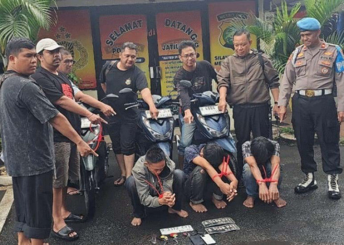 Polisi Tangkap Komplotan Curanmor 