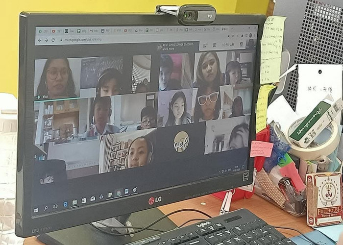 Gunakan Fasilitas Zoom Metting untuk PJJ, SMPN 3 Curug Lakukan PJJ Sesuai Instruksi Dinas Pendidikan Kabupaten