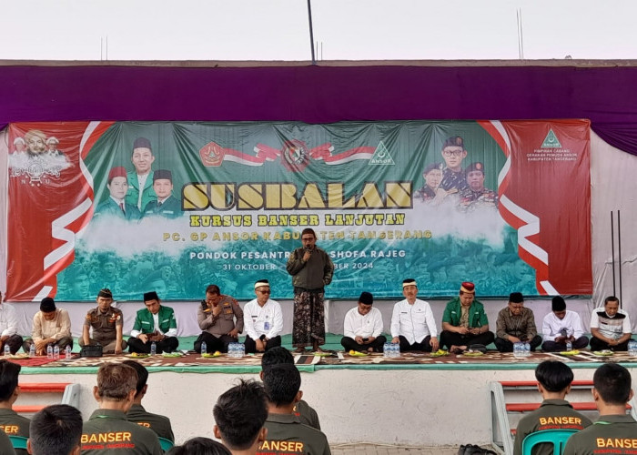 GP Ansor Kabupaten Tangerang Gelar Susbalan di Ponpes Technopreuneur As Shofa Rajeg