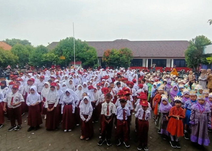 SDN Kramat V Lahirkan Generasi Hebat di Hari Pertama Sekolah