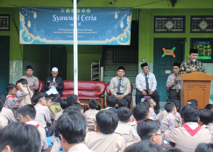 Syawwal Ceria SIT Granada Tangerang, Ajarkan Siswa Saling Berbagi dengan Konsep Ceria