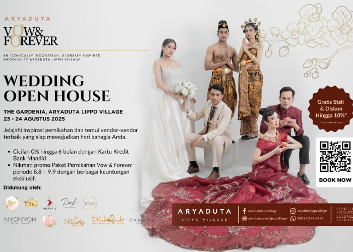 Wedding Open House Aryaduta Lippo Village, Manjakan Calon Pengantin dengan Penawaran Spesial