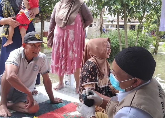 Puluhan Rumah Terendam Luapan Sungai