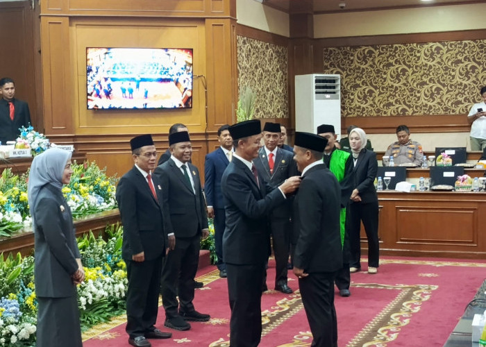 Anggota DPRD Kabupaten Serang, Ahmad Yamin Dilantik Gantikan Sahari