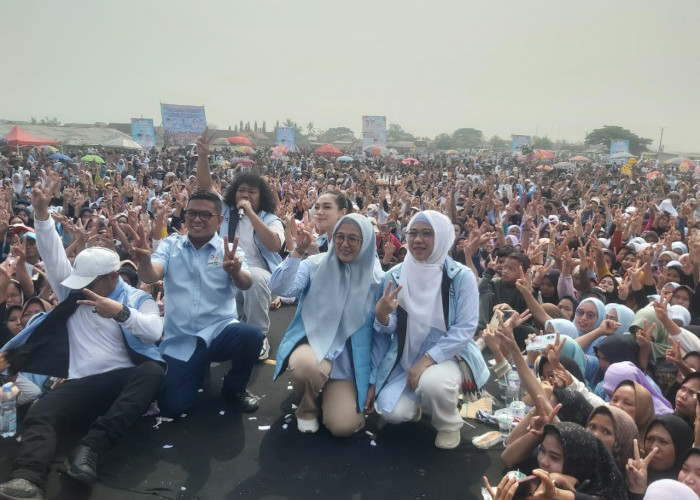 Gaungkan Banten Tanpa Korupsi, Kedatangan Andra Soni ke Pelosok Tangerang Disambut Ribuan Pendukung