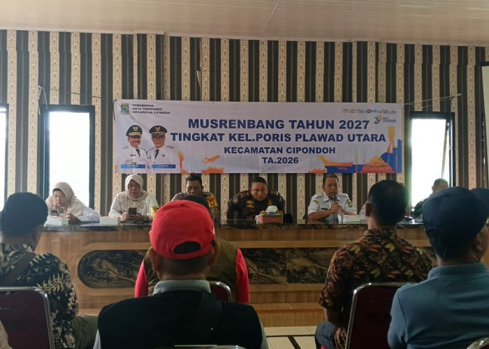 2027, Poris Plawad Utara Fokus Bangun Fisik
