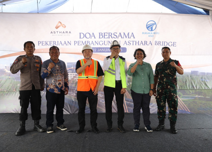 Jembatan Ikonik Dibangun di Kawasan Asthara Skyfront City