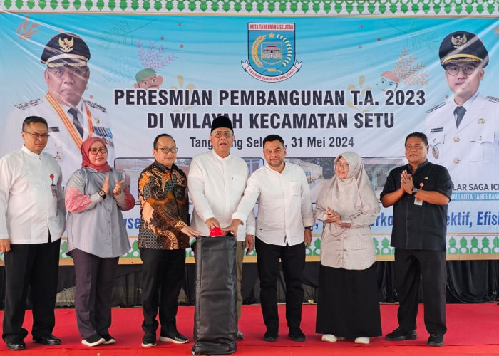 Lima Bangunan di Kecamatan Setu Diresmikan