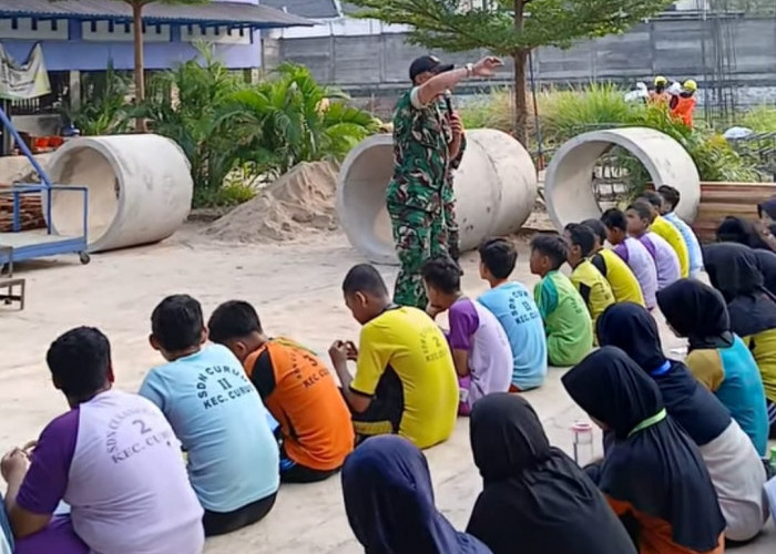 SMPN 3 Curug: Peserta MPLS Diberi Materi Bela Negara