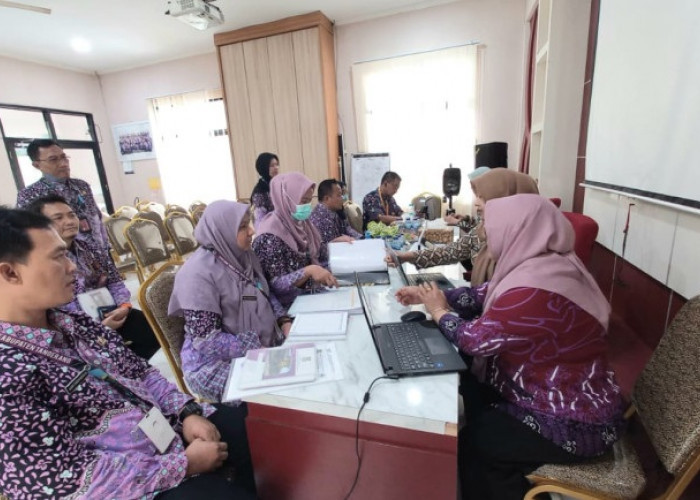 Inspektorat Sambangi UPTD Puskesmas Rajeg