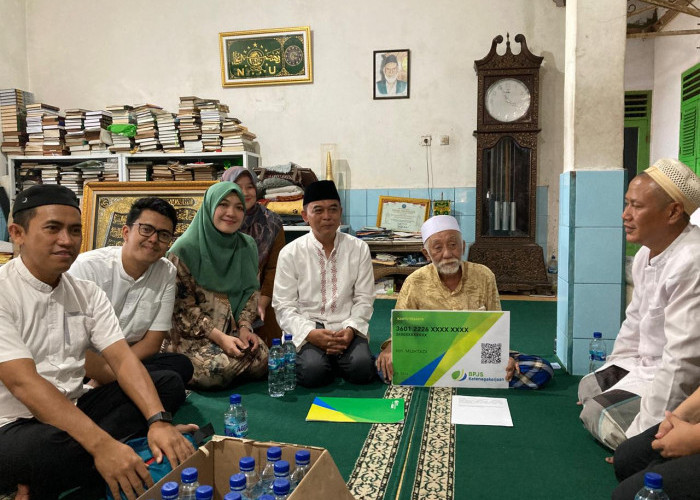 BPJS Ketenagakerjaan Lindungi Abuya Muhtadi Lewat Program Jamsostek