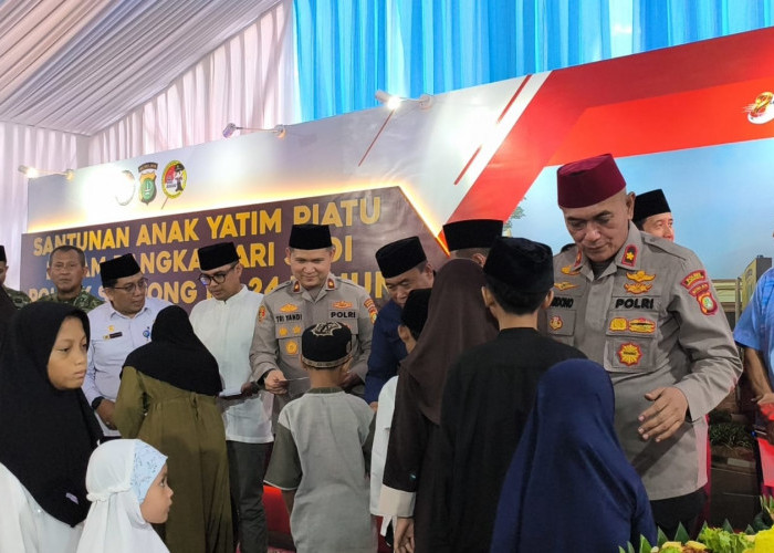 Polsek Serpong Rayakan Hari Jadi ke-24 dengan Santunan