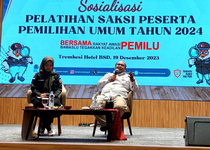 Pemilu 2024 Banyak Istilah Baru, Bawaslu Kota Tangsel Kumpulkan Saksi Pemilu