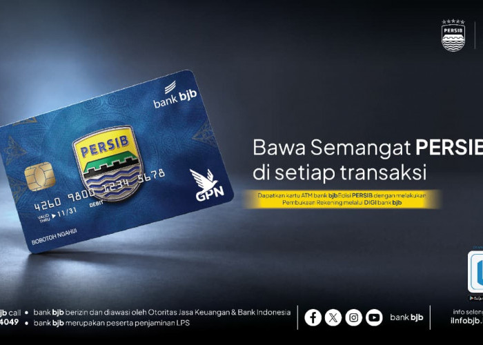 bank bjb Hadirkan Kartu ATM bank bjb Edisi PERSIB, Buka Rekening Kini Makin Mudah lewat DIGI bank bjb