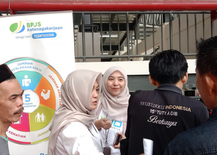 Sosialisasikan Program JKK, BPJamsostek Cabang Cimone Sasar Pedagang Pasar Anyar Tangerang