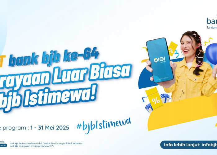 Serunya Promo HUT ke-64 #bjbIstimewa, Mulai Diskon Liburan, Kuliner Hingga Belanja Hemat!