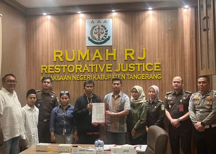 Kejari Kabupaten Tangerang Hentikan Penuntutan Laka Lantas lewat Restorative Justice