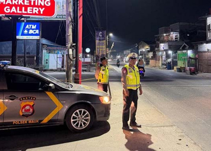 Cegah Aksi Kejahatan 3C dan Balap Liar, Patroli Hingga Pagi