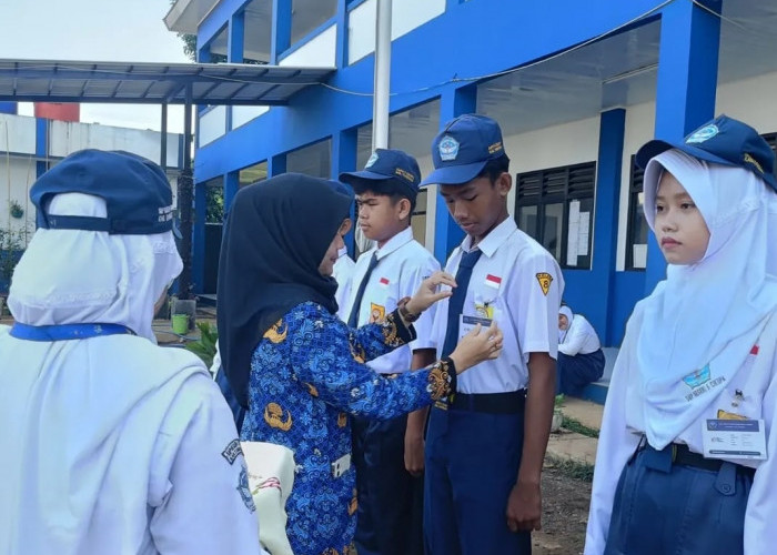 SMPN 5 Cikupa Lantik Duta Anti Narkoba, Prestasi Yes Narkoba No 