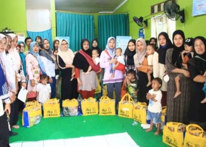 DKP Salurkan Bantuan Pangan untuk Balita Stunting