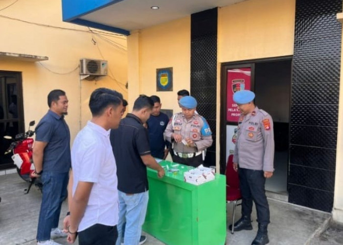  Antisipasi Penyalahgunaan Narkoba, Anggota Polres Lebak Ditest Urine