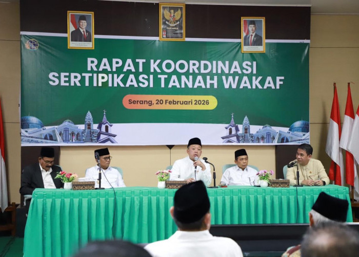 Kantah Tangsel Target Sertipikasi 100 Bidang Tanah Wakaf
