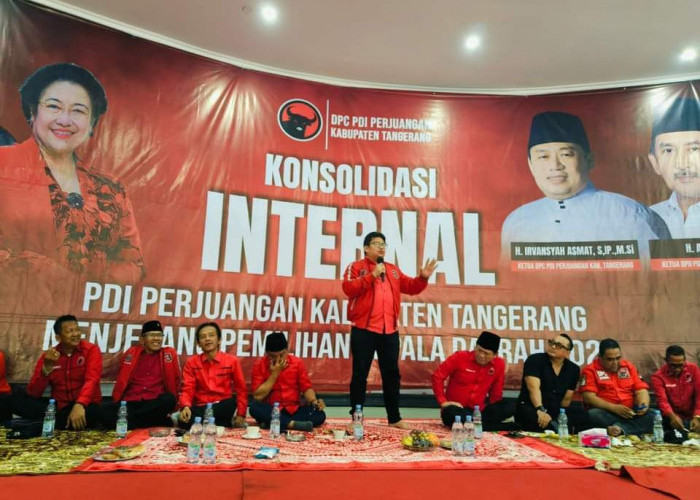   PDI Perjuangan Gelar Konsolidasi Internal, Menangkan Irvansyah-Mad Romli di Pilbup