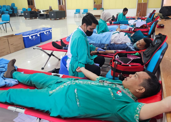 Rangkaian HUT ke-14 Kota Tangsel, RSU Tangsel Gelar Donor Darah