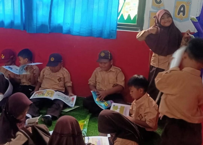 SDN Saga III Tingkatkan Budaya Literasi Siswa