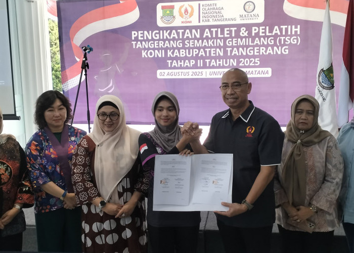 KONI Kab. Tangerang Kembali Ikat Atlet dan Pelatih, Bangun Ekosistem Atlet Berprestasi 