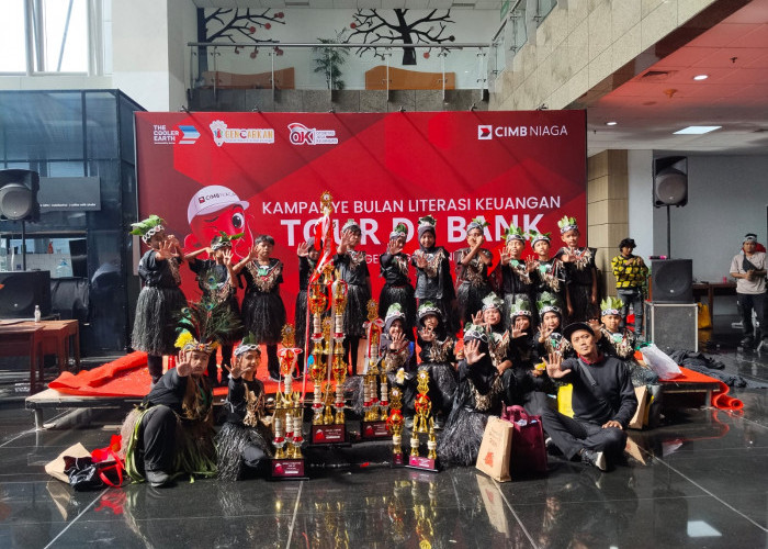 Sabet Empat Medali, SDN Larangan 6 Kokohkan Juara Umum Tour De Bank