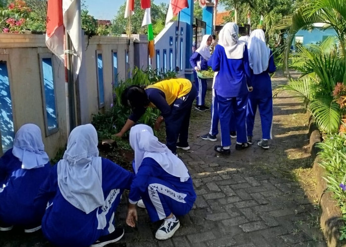 SMPN 3 Teluknaga Kerja Bakti, Aksi Nyata Peduli Lingkungan 