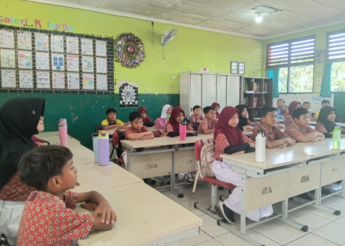 SDN Jurumudi 4 Kembali Semangat Belajar Usai Libur Iduladha