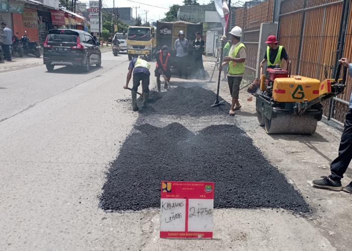 DBMSDA Kabupaten Tangerang Perbaiki 370 Ruas Jalan Hadapi Mudik dan Arus Balik