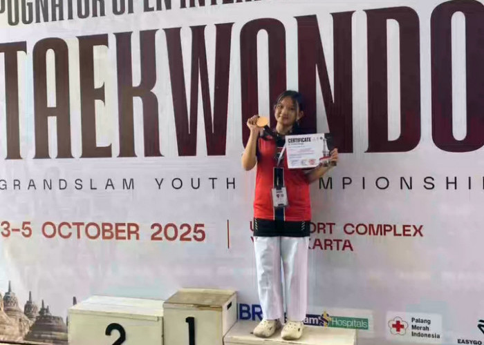 Raissa Anindiya Putri Juara 3 Taekwondo Internasional, Dari Bangku Sekolah hingga Matras Internasional