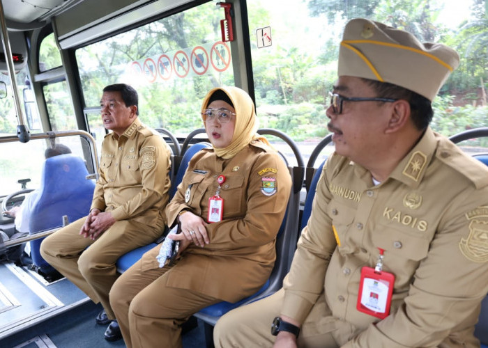 Pemkab Tangerang Bangun 7 Halte Bus Sekolah Gratis, Dikontrol Sistem Aplikasi Kecepatan