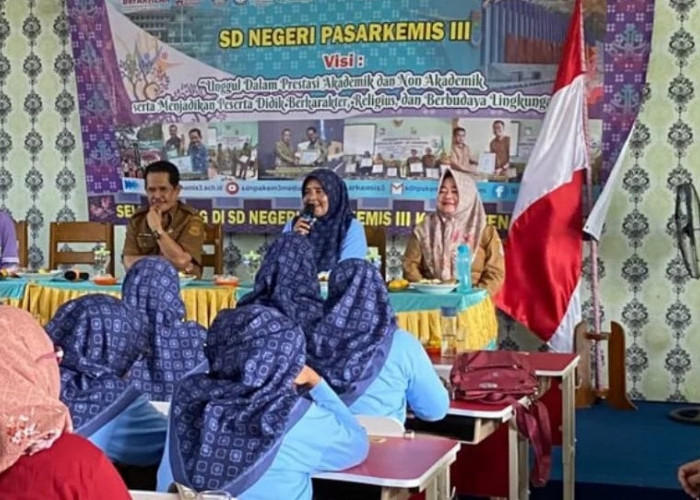 SDN Saga IV ’Belajar’ dengan SDN Pasar Kemis III