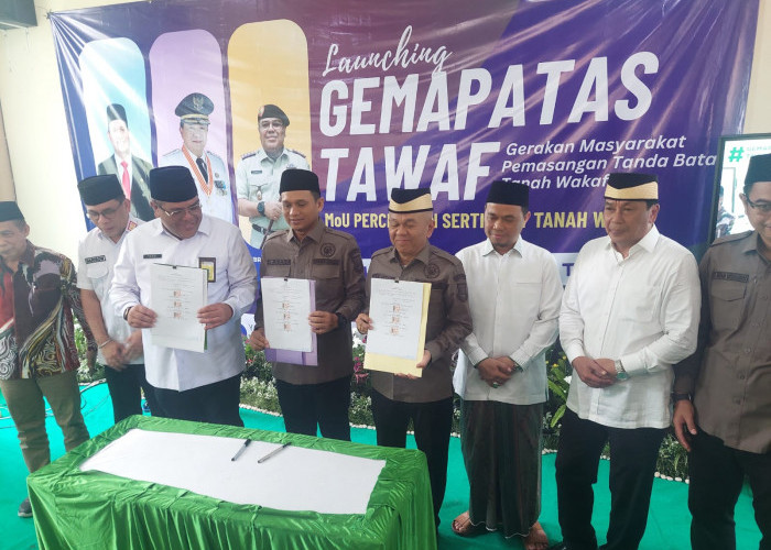 BPN Ajak Kolaborasi Pemkab Tangerang, Percepat Legalitas Tanah Wakaf