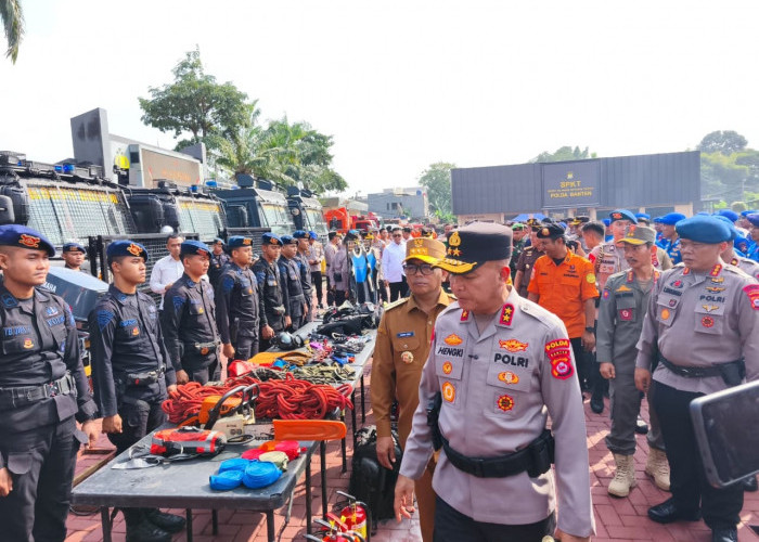 Polda Gelar Apel Kesiapsiagaan Kebakaran Hutan
