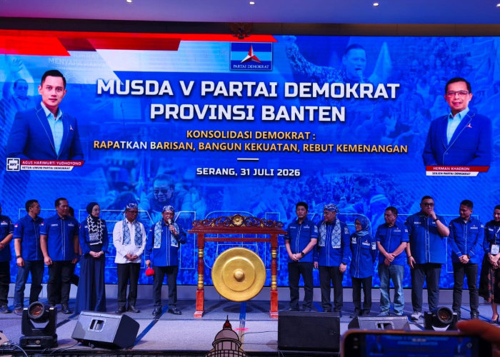 Aklamasi, Iti Kembali Pimpin Demokrat Banten