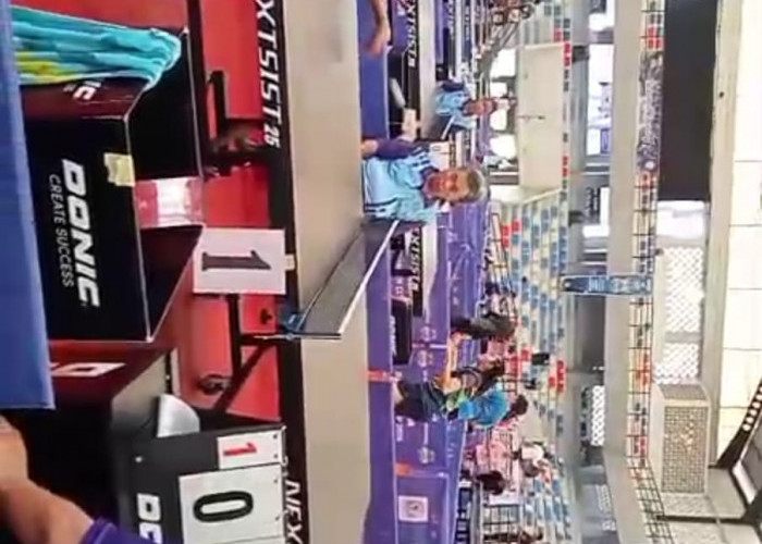 Kejuaraan Tenis Meja Piala Gubernur Banten 2026, Kabupaten Tangerang Raih Juara Tunggal Putra