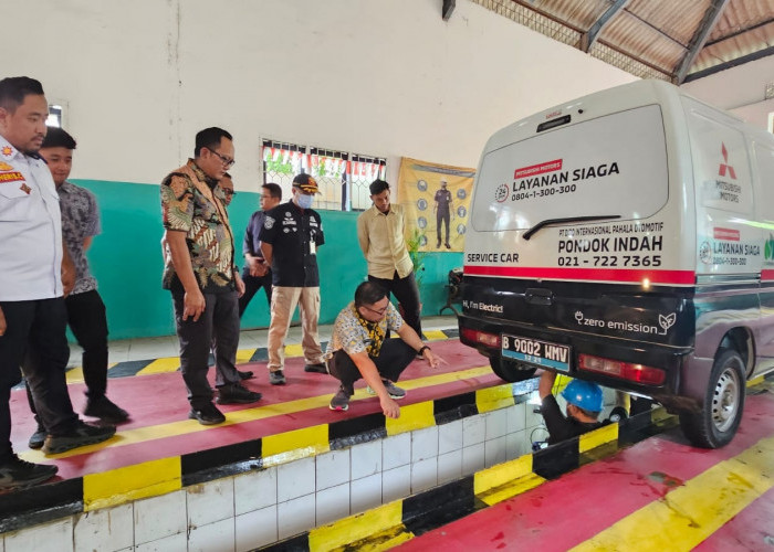 Dishub Tangsel Miliki Alat Uji KIR Kendaraan Listrik