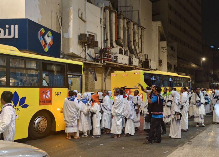 Bus Shalawat Inklusif Siap Antar Jemput Jemaah dari Hotel ke Masjidil Haram